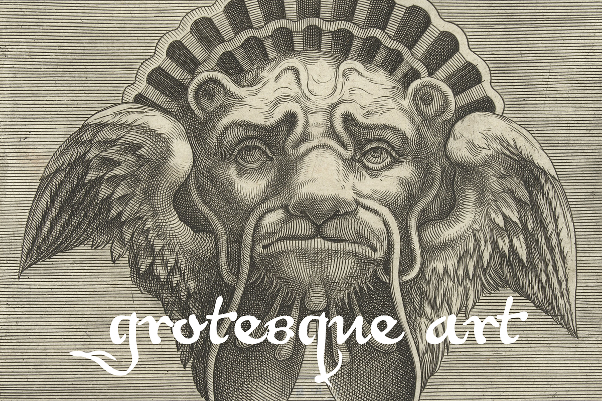 Baroque and Grotesque Times, a Wallpaper Graphic by Intellecta Design (Photo 1 of 10)