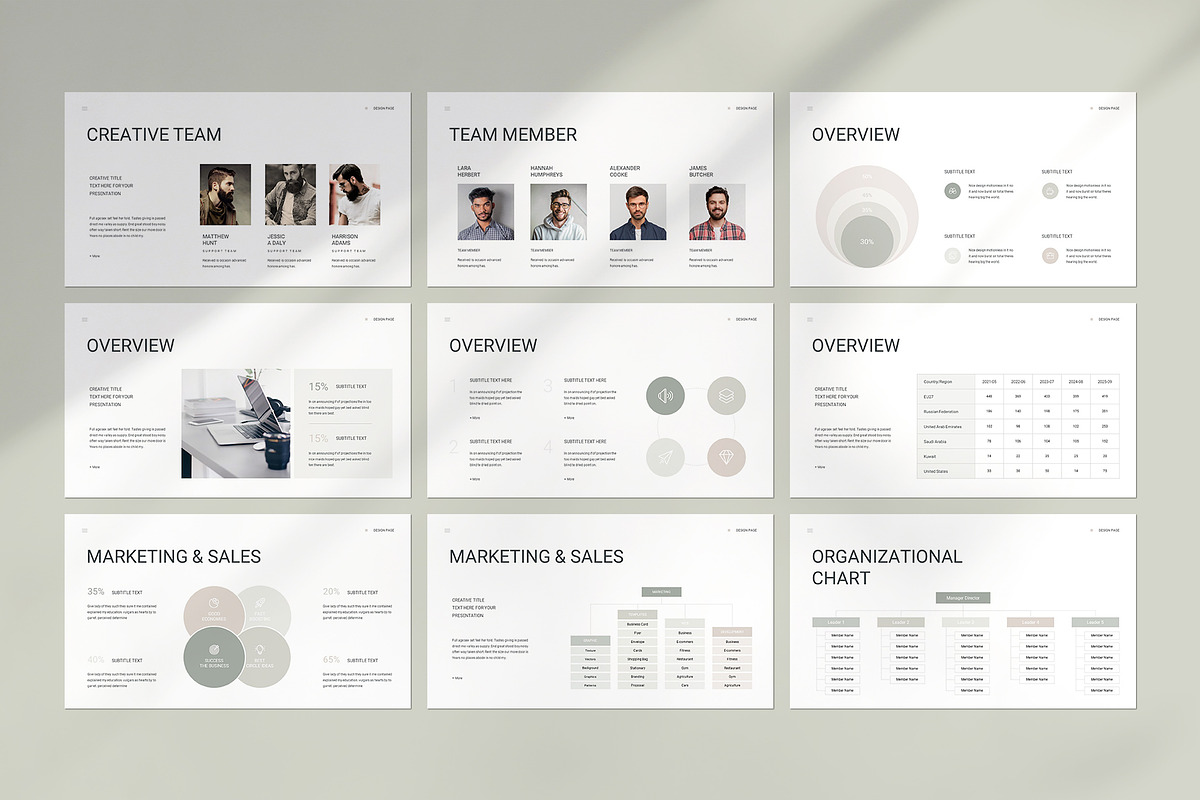 Business Plan Presentation Template, a Presentation Template by CreativeSlides (Photo 9 of 12)