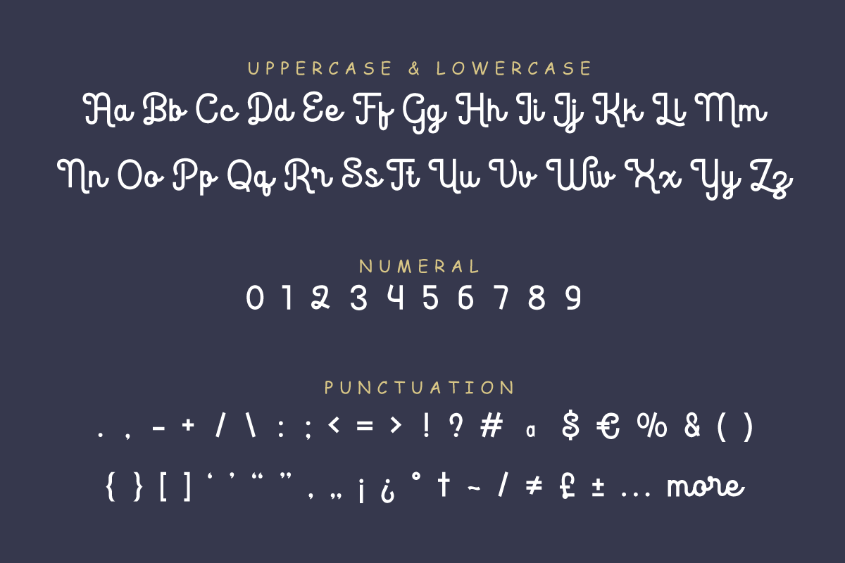 Marically - Script Font, a Script Font by twinstd (Photo 4 of 10)
