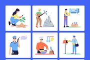 Labor Day Illustrations, a Person Illustration by Prosymbols (Thumbnail 8 of 11)