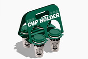 Cup Holder Mockup, a Packaging Mockup by Unerispace (Thumbnail 5 of 5)