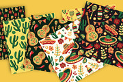 Mexican Cinco de Mayo Patterns, a Pattern Graphic by ilonitta (Thumbnail 4 of 8)