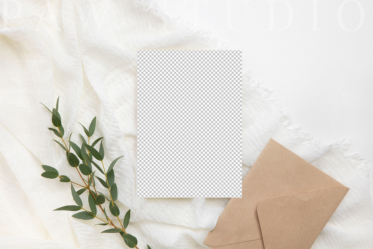 Card Mockup 5x7 Online Edit Canva, a Product Mockup by PawMockups 2 (Photo 2 of 8)