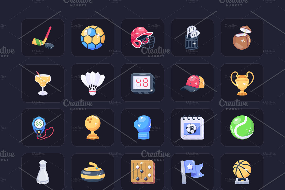 Olympic Animated Icons, an Icon by Vectors Market (Photo 6 of 7)