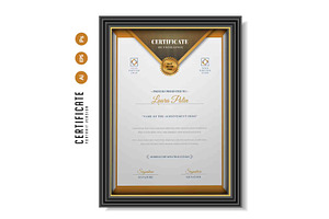 175. Modern Certificate Template