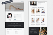 Squarespace Website Template Fitness, a Squarespace Template by Breah Designs (Thumbnail 5 of 10)