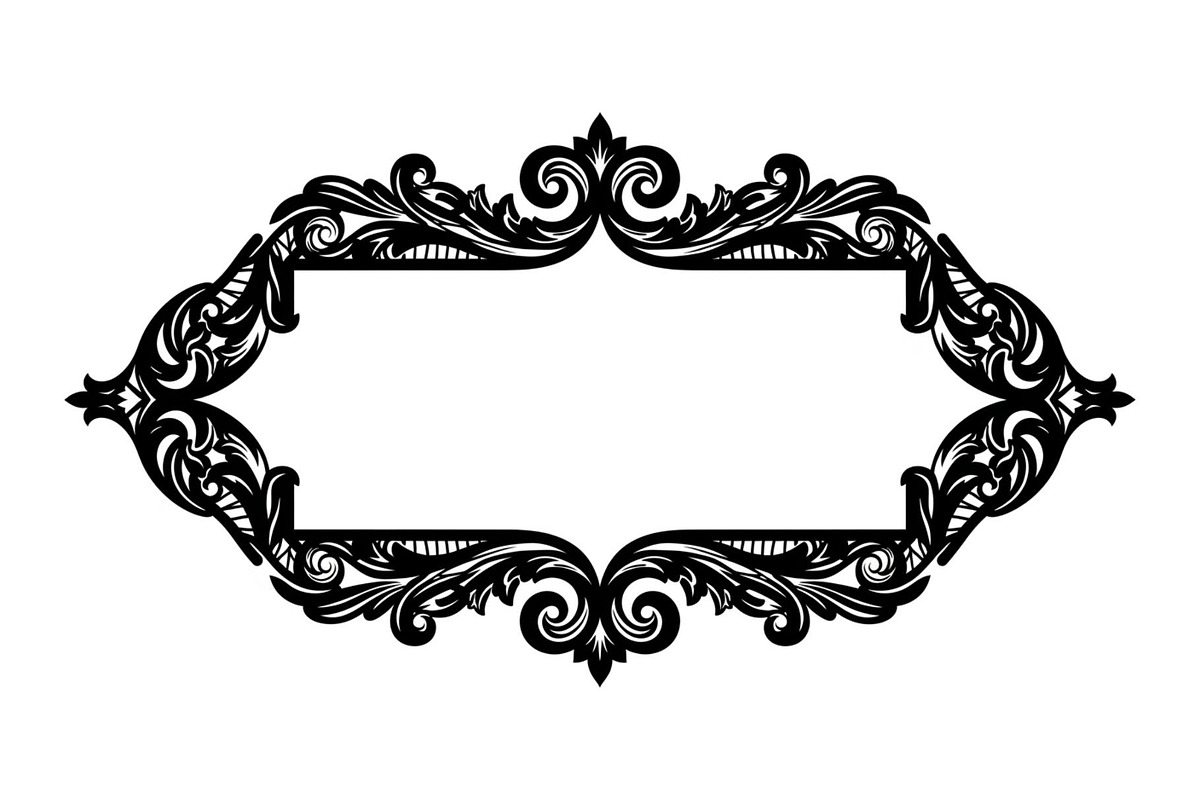 Vintage Ornament Frame Vector Bundle, an Illustration by Creativeshirt (Photo 19 of 51)