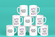 Set 3 scene - Stacked Mugs Mockup, a Product Mockup by Milan Mockup (Thumbnail 6 of 10)