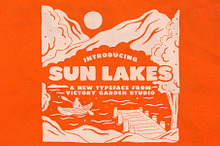 SUN LAKES | Bold Sans Serif Font