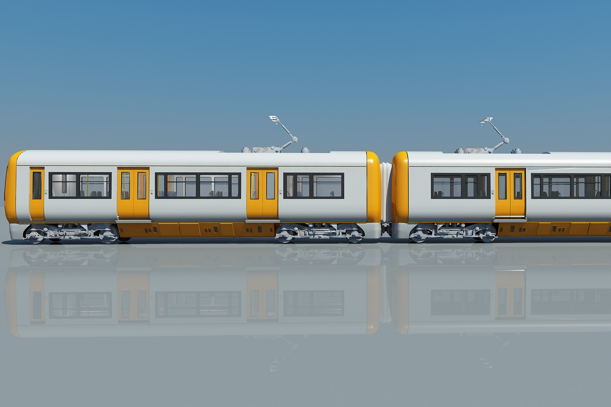 3D Train 05, a Cars & Vehicle 3D Model by Giimann (Photo 2 of 16)