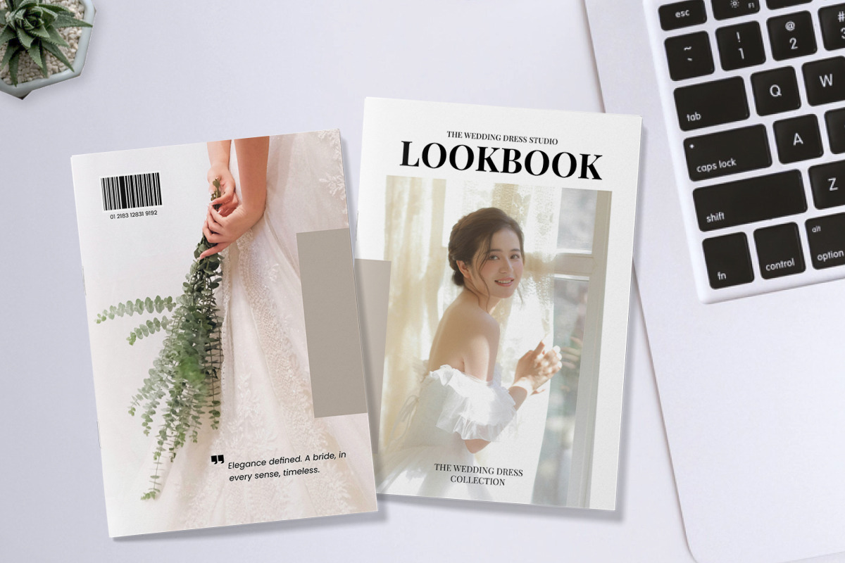 Elegant Fashion Bridal Lookbook, a Brochure Template by twinstd (Photo 6 of 6)