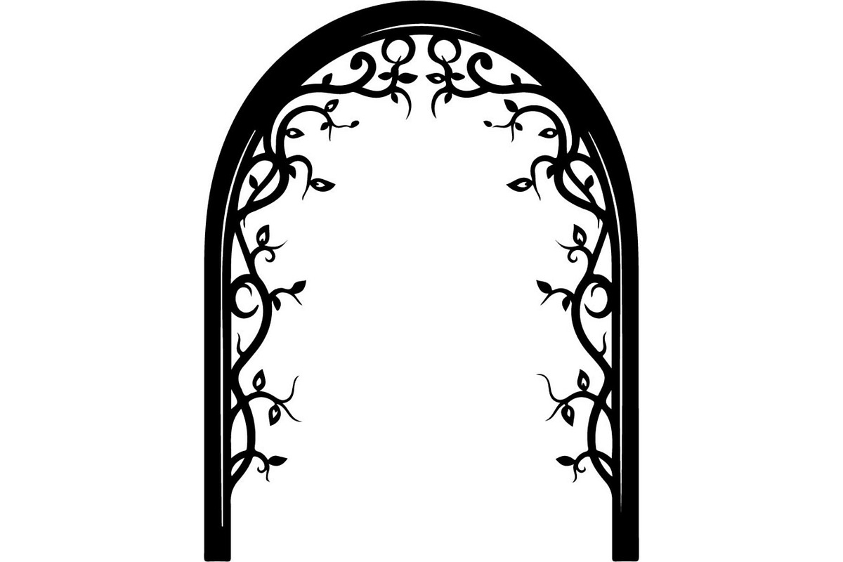 Islamic Arch Ornament Set, an Object Graphic by Designer_Momina (Photo 7 of 18)