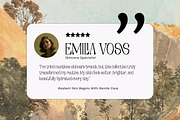 Rosetaen Luxury Serif, a Serif Font by operatype.co (Thumbnail 3 of 8)