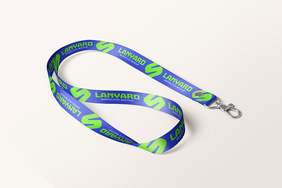 Lanyard Mockup, a Product Mockup by PixelVoyager (Photo 4 of 8)