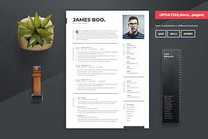 Resume CV Template 04