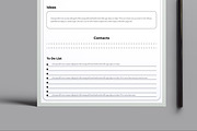 Project Planner Template Design, a Stationery Template by MightyDesign (Thumbnail 3 of 8)