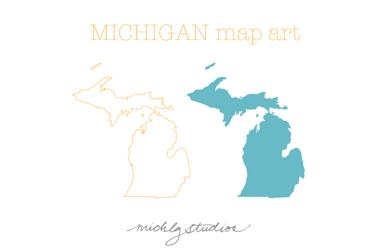 USA & 50 states maps bundle, an Illustration by michLg designs (Photo 2 of 4)
