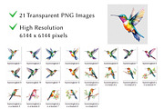 Hummingbird Watercolor Clipart, an Animal Illustration by milkghost (Thumbnail 2 of 2)