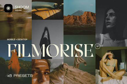 Filmorise – 8 Chic Lightroom Presets