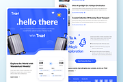 Traet - Travel Email Newsletter, a Templates & Theme by SquidPixey (Thumbnail 6 of 6)
