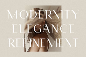 Rosemary - Modern Semi Serif