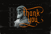 Hello Mytoys Blackletter, a Blackletter Font by alit design (Thumbnail 15 of 15)