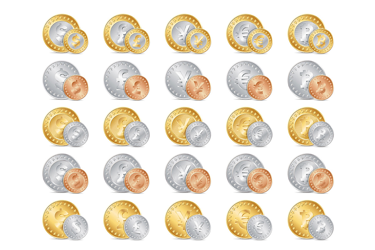 40 coins collection, a Solid Icon by Iryna Denysova (Photo 6 of 6)