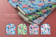 Petal Garden Prints & Patterns, a Texture Graphic by GND ART STUDIO (Thumbnail 2 of 8)