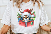 Christmas Peeking Out Zippers Clipa, a Seasonal Illustration by Rose Art (Thumbnail 4 of 5)