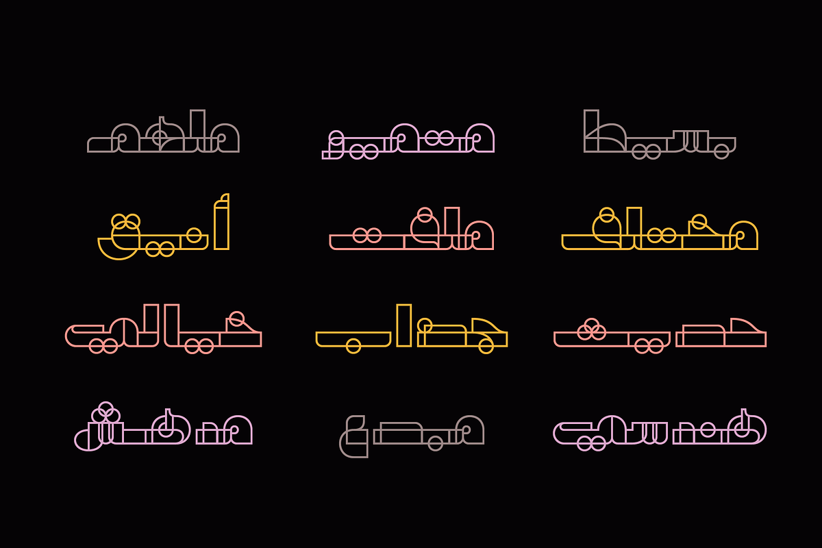 Tajreed Arabic Font | خط تجريد preview 7