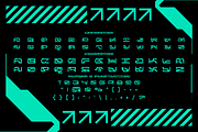 Autocron Futuristic Font, a Font by PutraCetol Studio (Thumbnail 5 of 5)