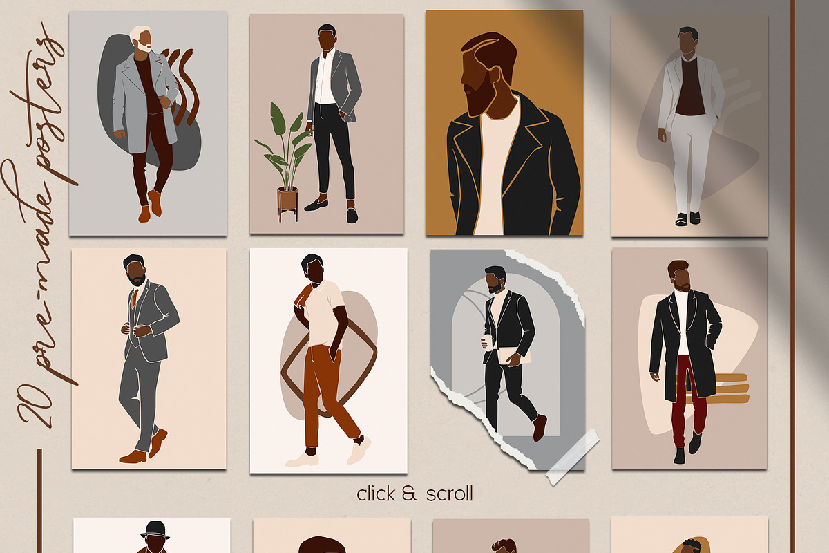 Big BOSS collection., a Decorative Illustration by EasyArt (Photo 3 of 10)