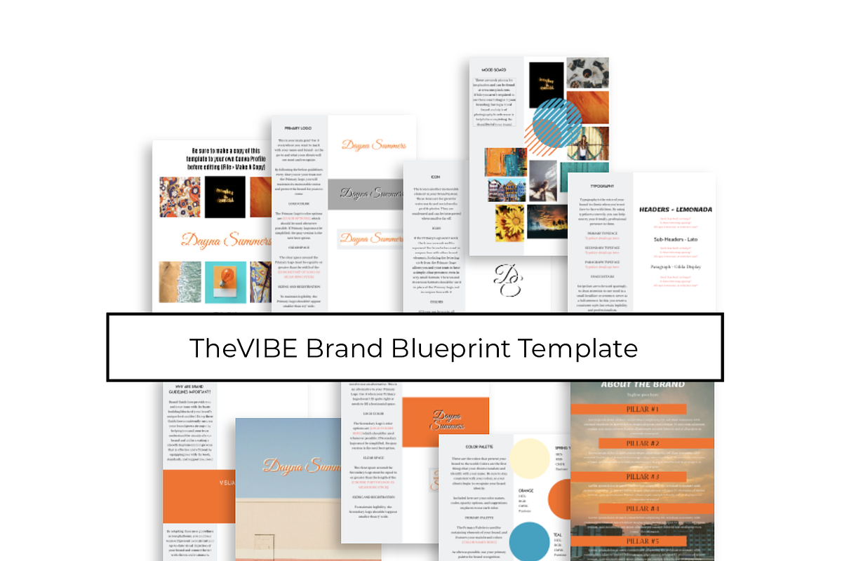 Brand Blueprint Template - VIBE, a Templates & Theme by The Higgins Creative (Photo 2 of 5)