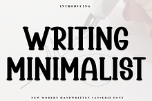 Writing Minimalist