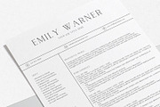 Minimalist Resume Canva Template, a Resume Template by LucaTheme (Thumbnail 6 of 9)