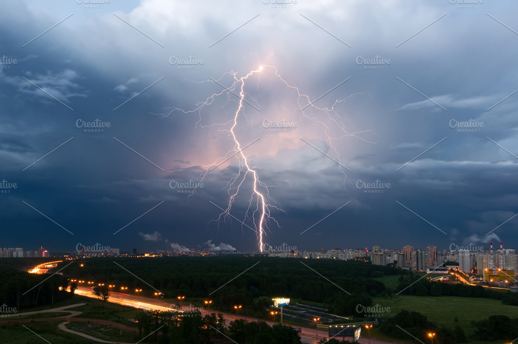 Thunder and Lightning!, a Nature Photo by Yury Dmitrienko