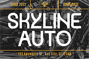 Xylon Project, a Sans Serif Font by And Studio (Thumbnail 7 of 15)