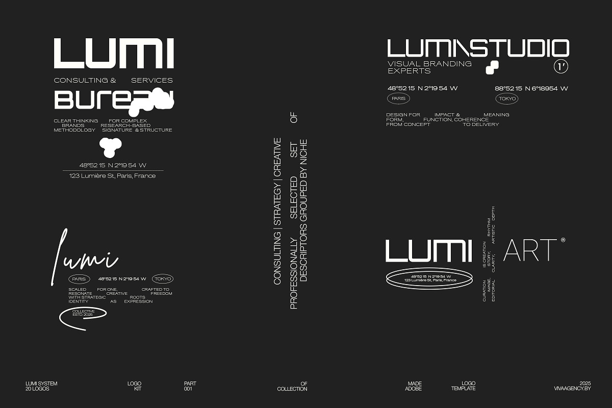LUMI Collection Logo Kit + Descriptors preview 7