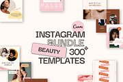 Beauty Bundle Instagram, a Social Media Template by Kseniia_Design (Thumbnail 1 of 7)