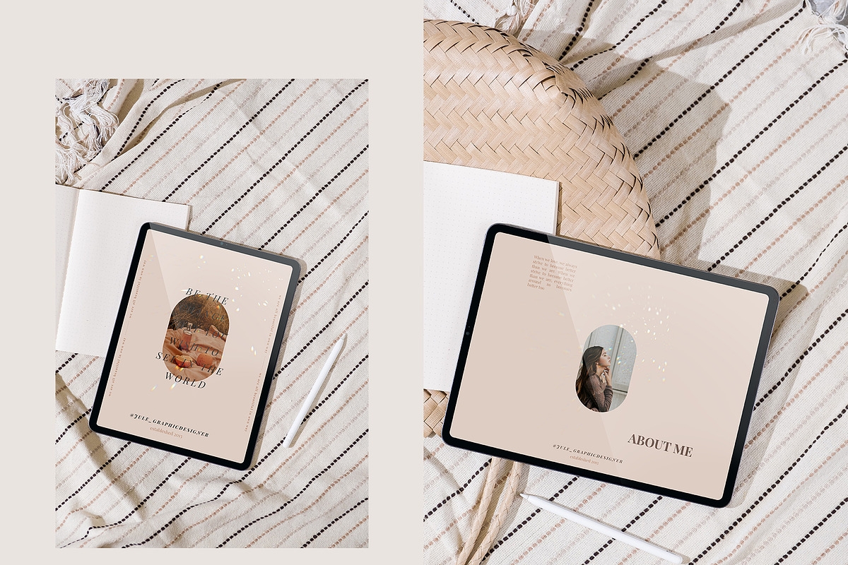 Apple iPad Pro Boho Mockup Bundle, an iPad Mockup by Neutral Mockups (Photo 4 of 4)