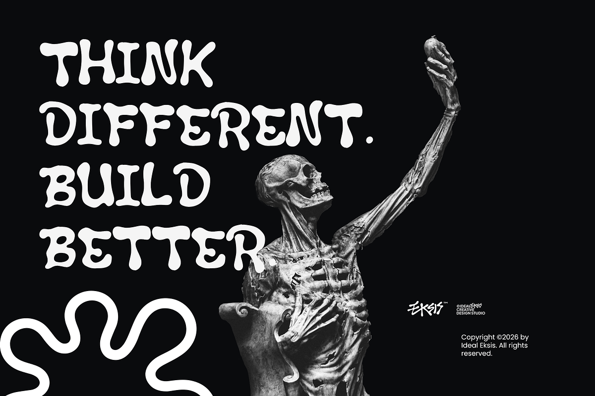 Bowe Glued - Liquid Display Typeface, a Handwritten Font by Ideal Eksis (Photo 4 of 8)