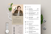 Vol.28 Resume & CV Template, a Resume Template by Hito Graphic (Thumbnail 2 of 8)