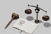 Lawyer Notebook Mockup, a Books & Magazine Mockup by Bartama Graphic (Thumbnail 2 of 5)