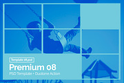PSD Template + Duotone Action, an Action Add-On by Graphicboom (Thumbnail 10 of 32)