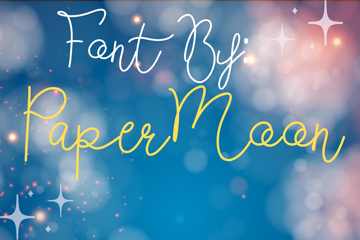 Pixie Dust: Handwriting Font, a Handwritten Font by PaperMoon (Photo 2 of 6)