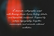 Secret Relic Archive Fading Script, a Script Font by Struvictory.art (Thumbnail 2 of 9)