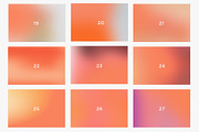 30 Electric Tangerine Gradients, a Texture Graphic by Olha Kozachenko (Thumbnail 4 of 9)