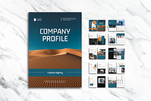 Elegant Company Profile, a Brochure Template by UICreative