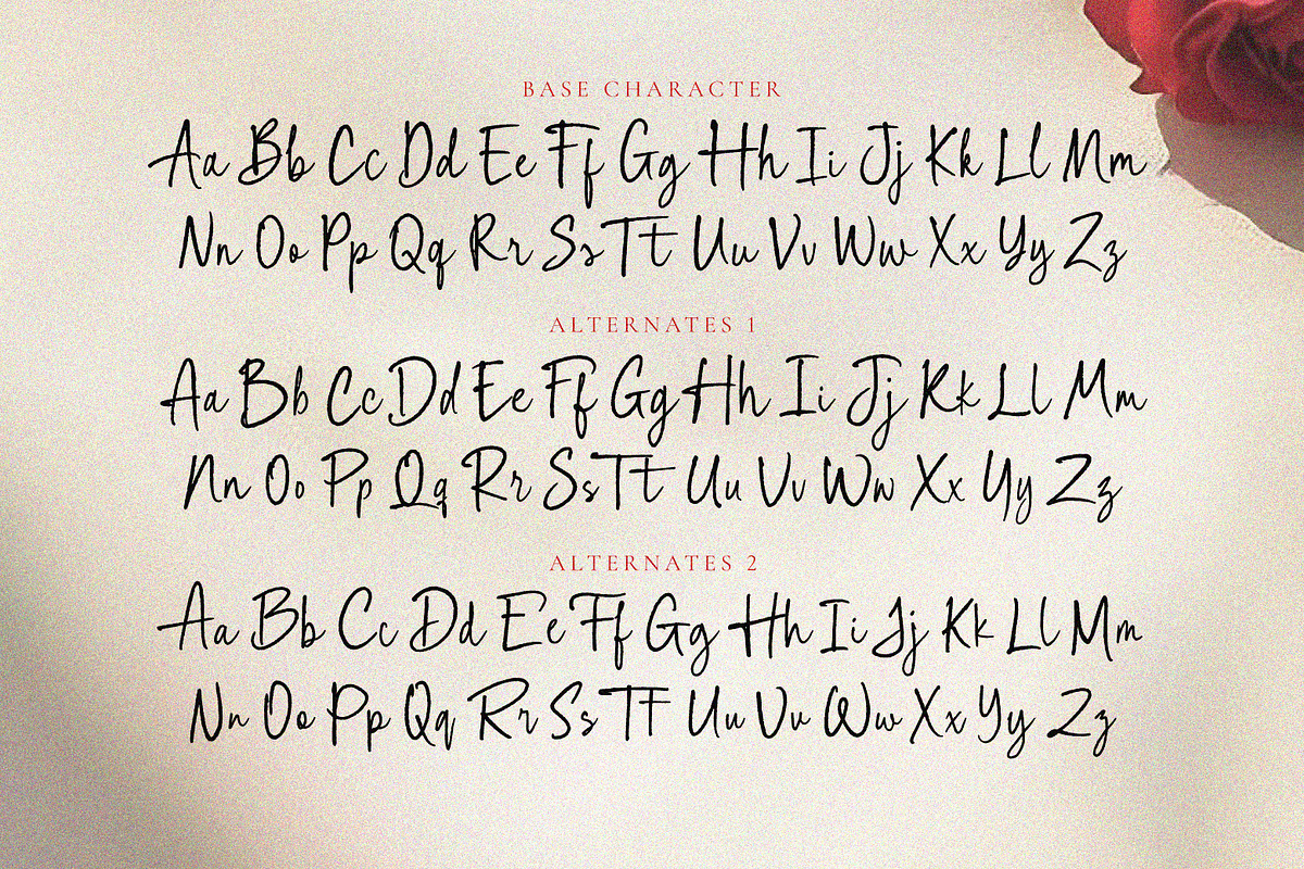 Rough Scribble Script, a Script Font by Ef Studio (Photo 10 of 15)