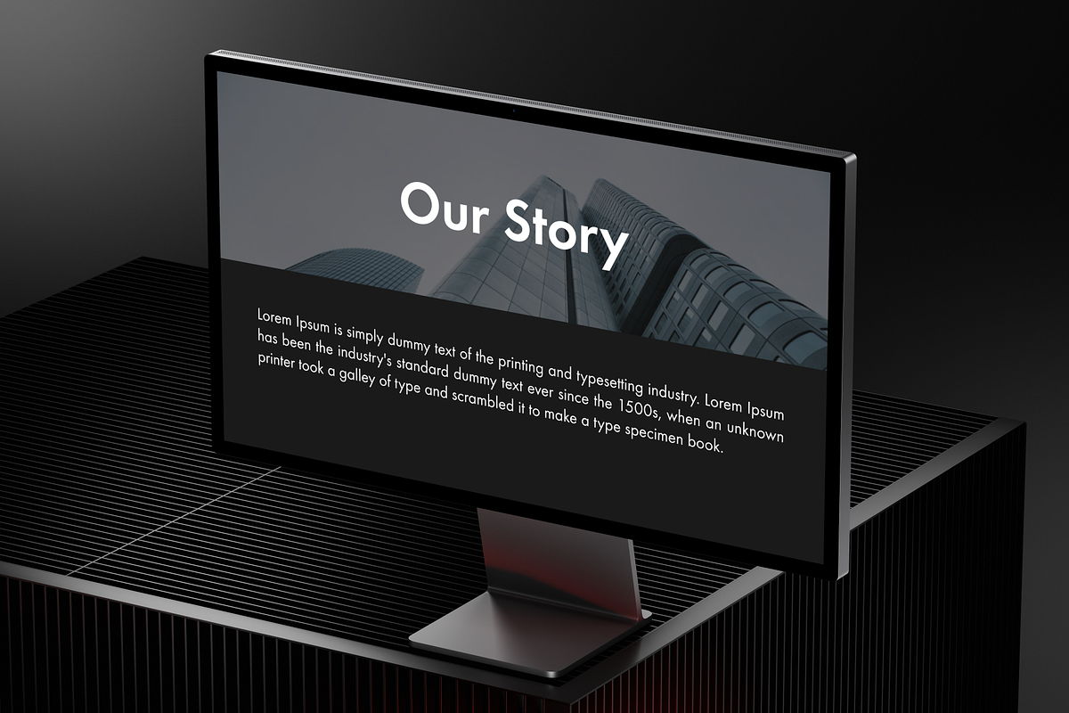 Website Template, Fashion Style, a Landing Page Template by Al Pavo Studio (Photo 3 of 4)